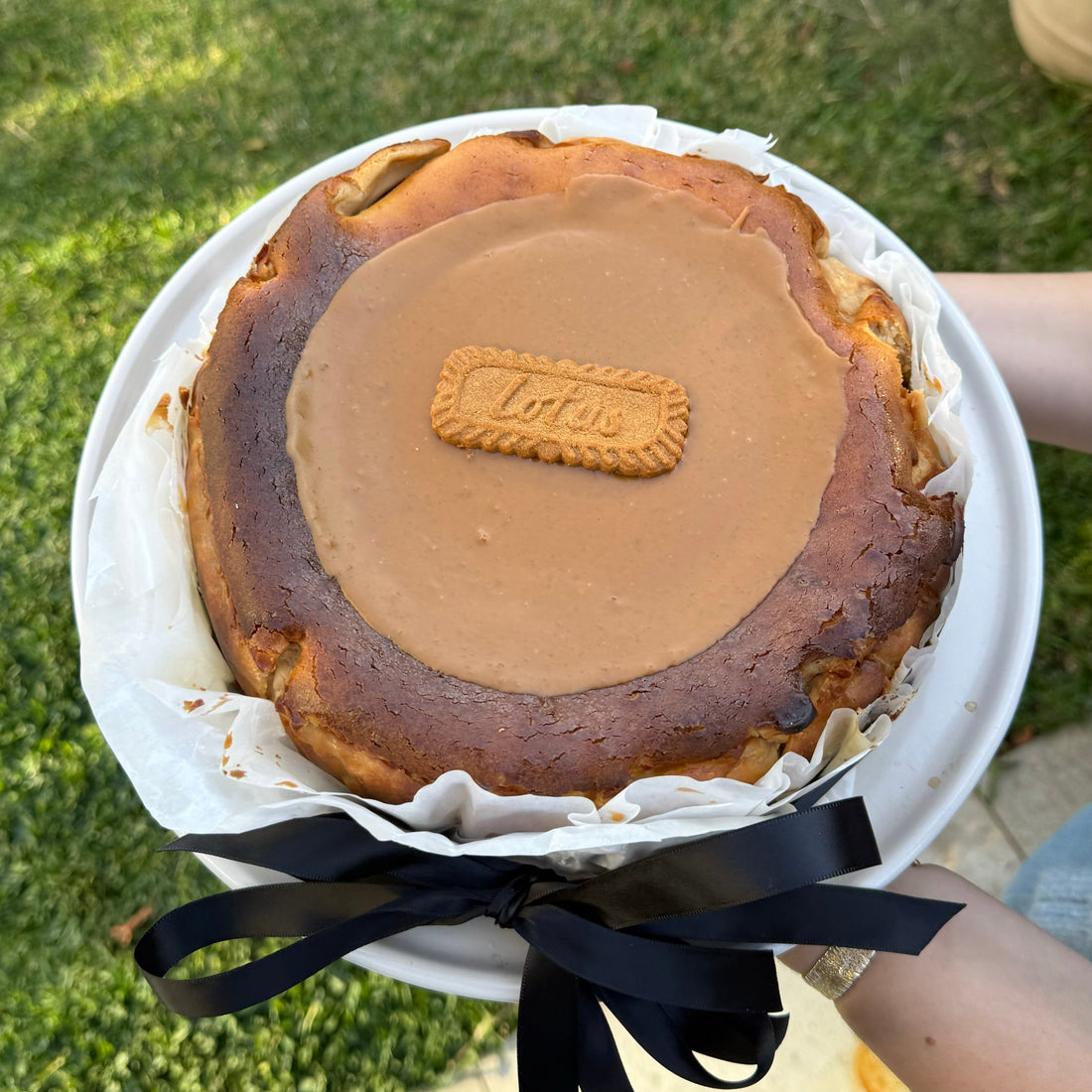 Biscoff Basque Cheesecake