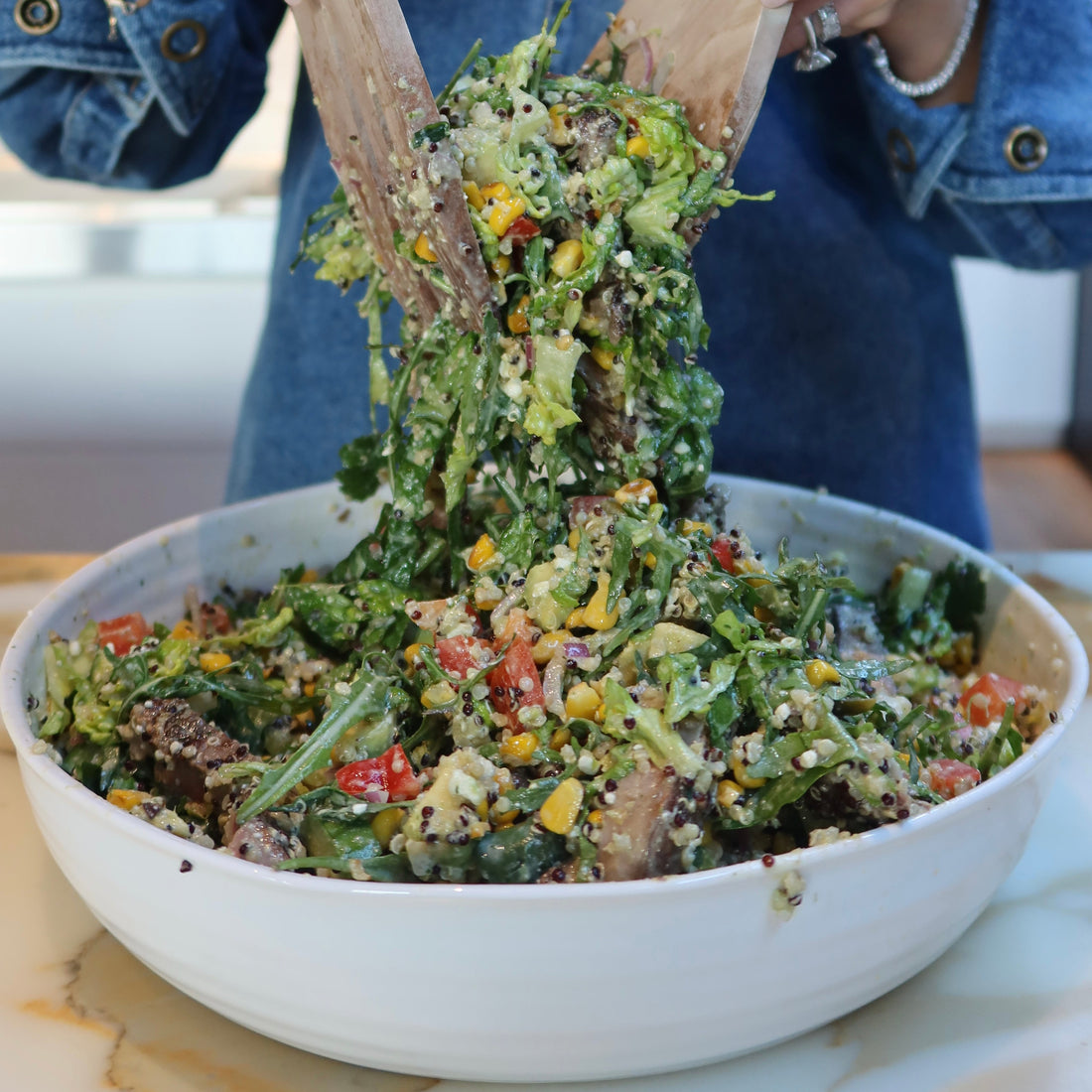 Mexican Steak & Corn Salad