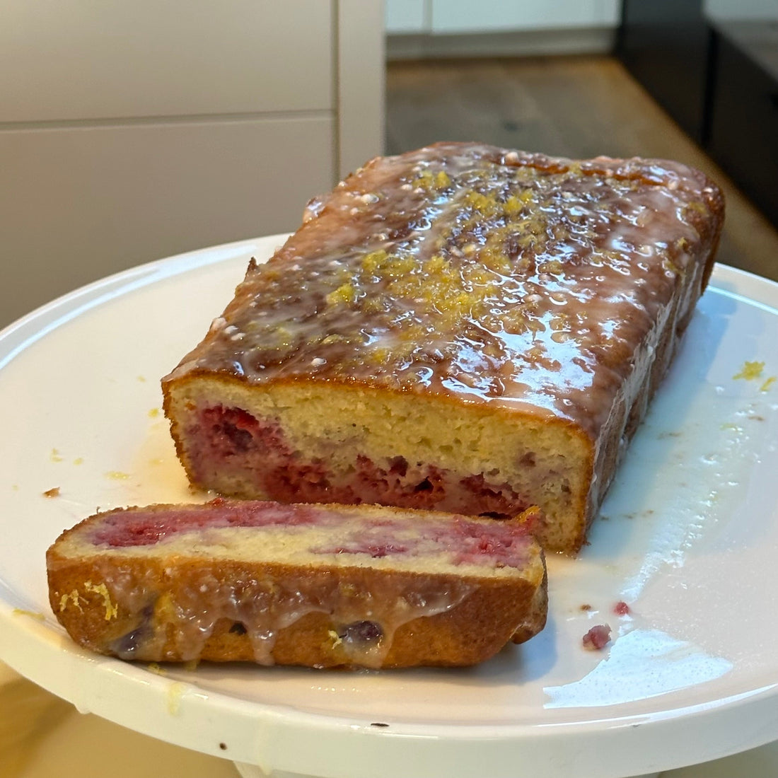 Raspberry Lemon Loaf