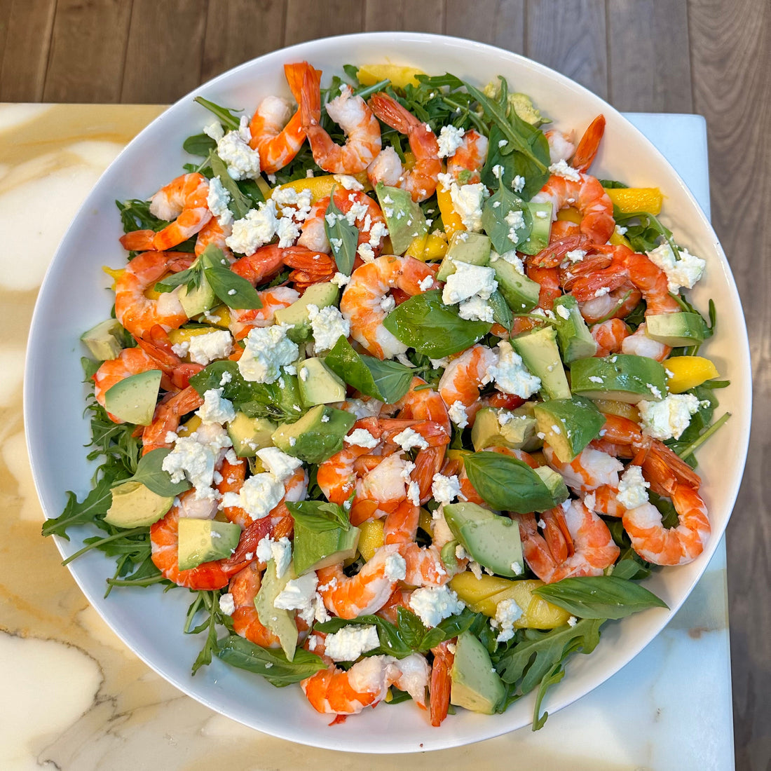 Prawn, Mango & Avocado Salad