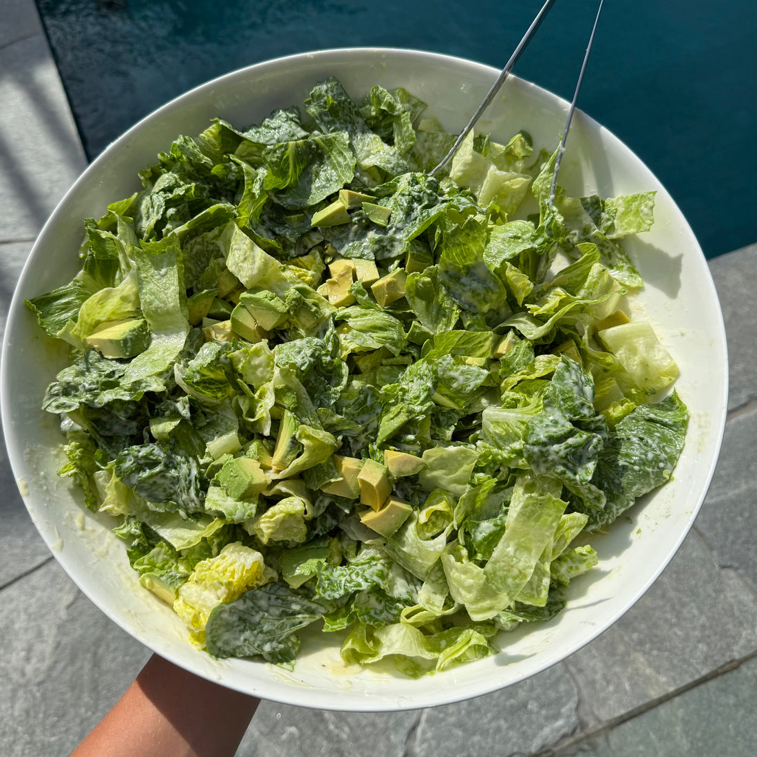 Healthy Cesar(ish) Salad