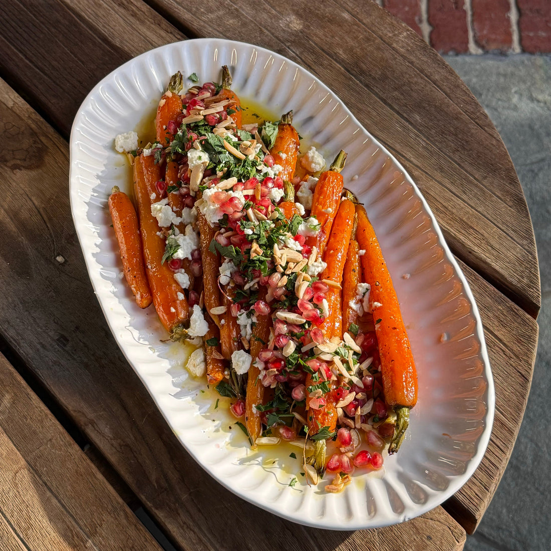 Honey Orange Roasted Carrots