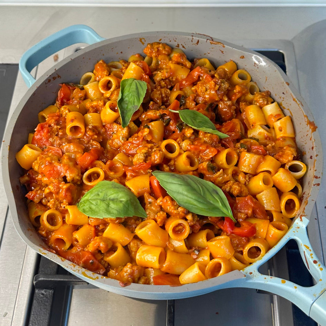 Spicy Sausage Rigatoni