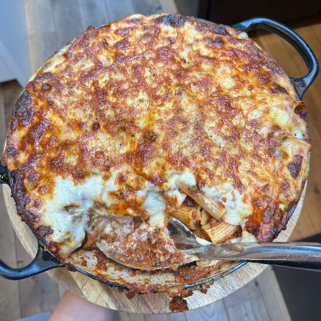 Rigatoni Lasagna Bake