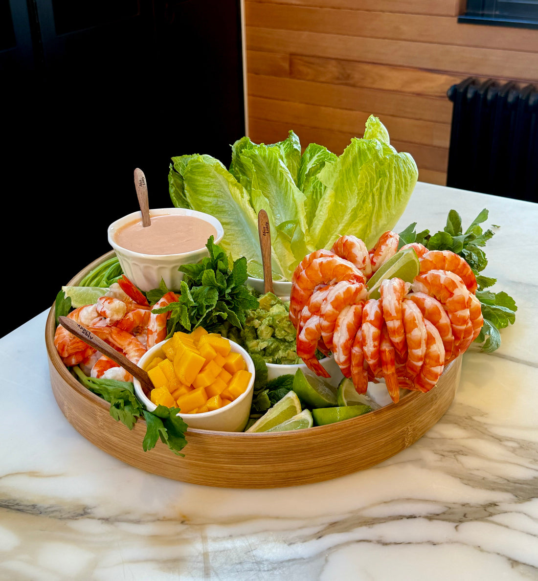 CHRISTMAS: Deconstructed Prawn Cocktail Board