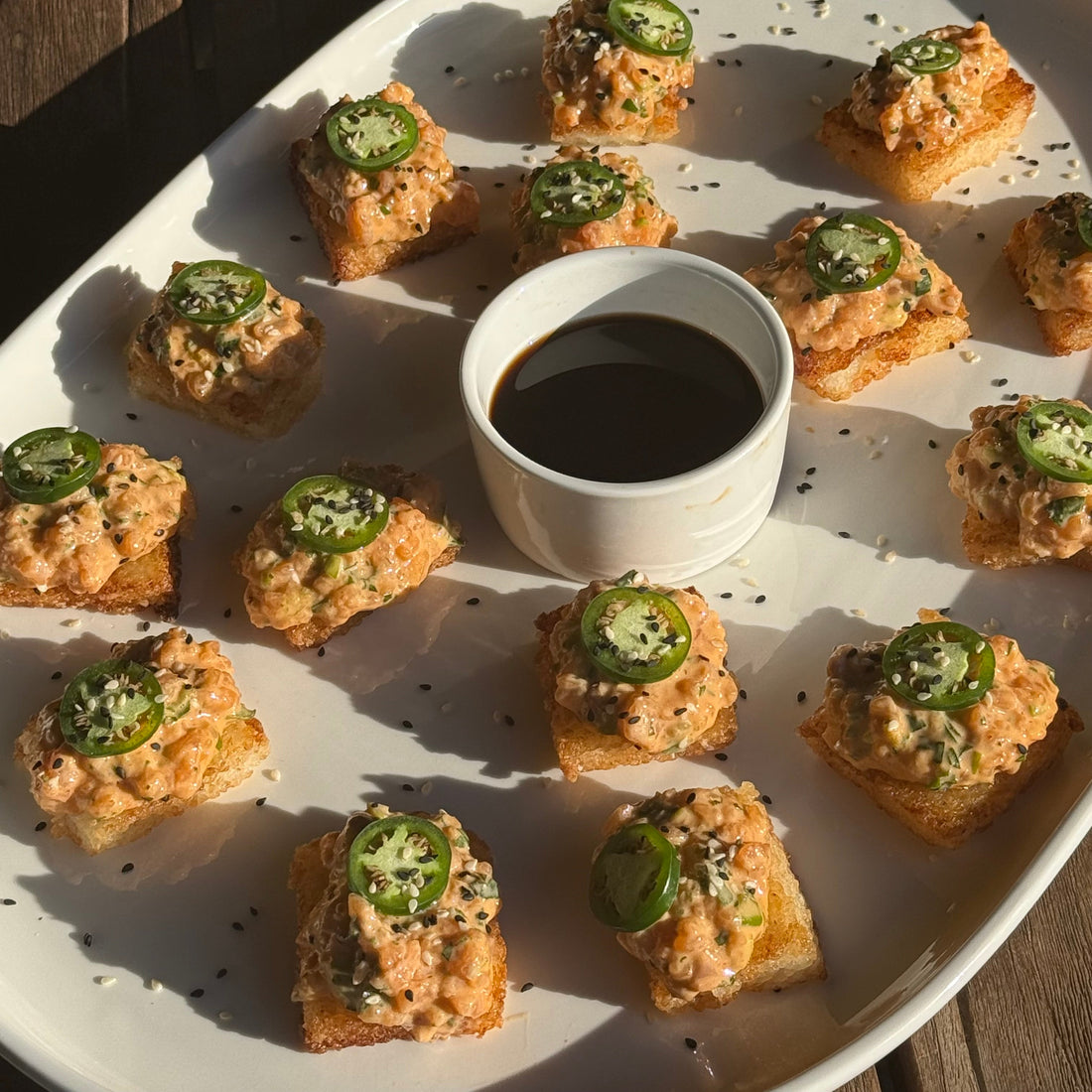 Spicy Salmon Crispy Rice