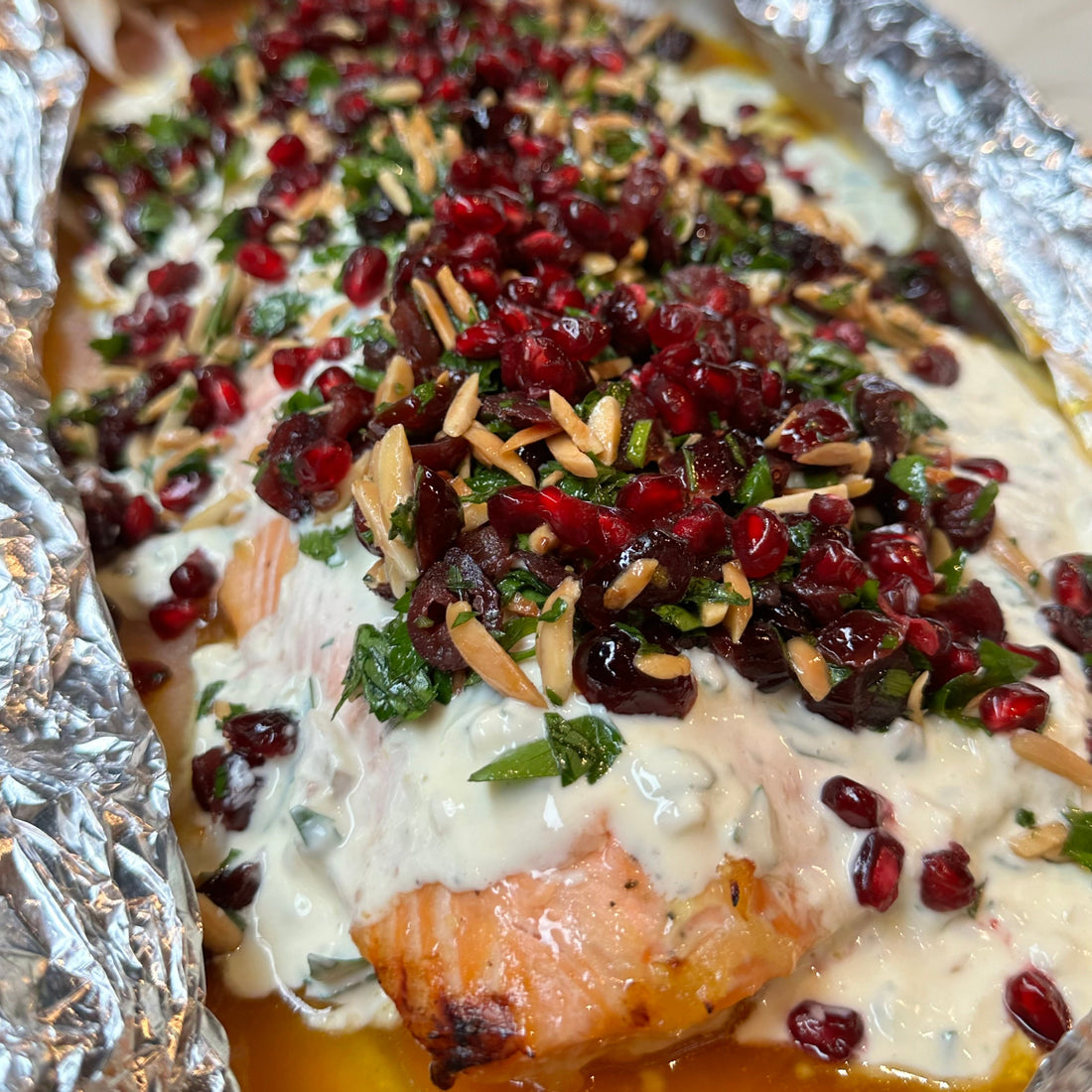 CHRISTMAS: Honey Baked Salmon