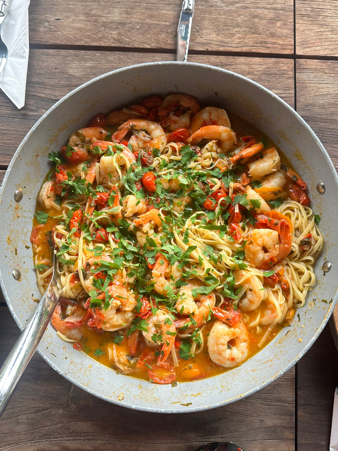 Prawn Linguine