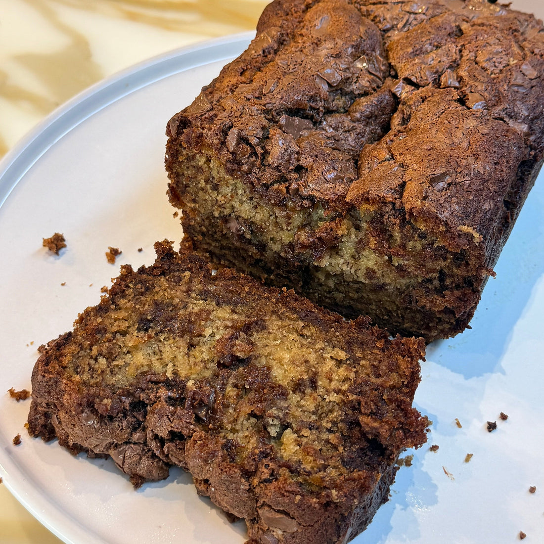 Choc Chip Banana Bread