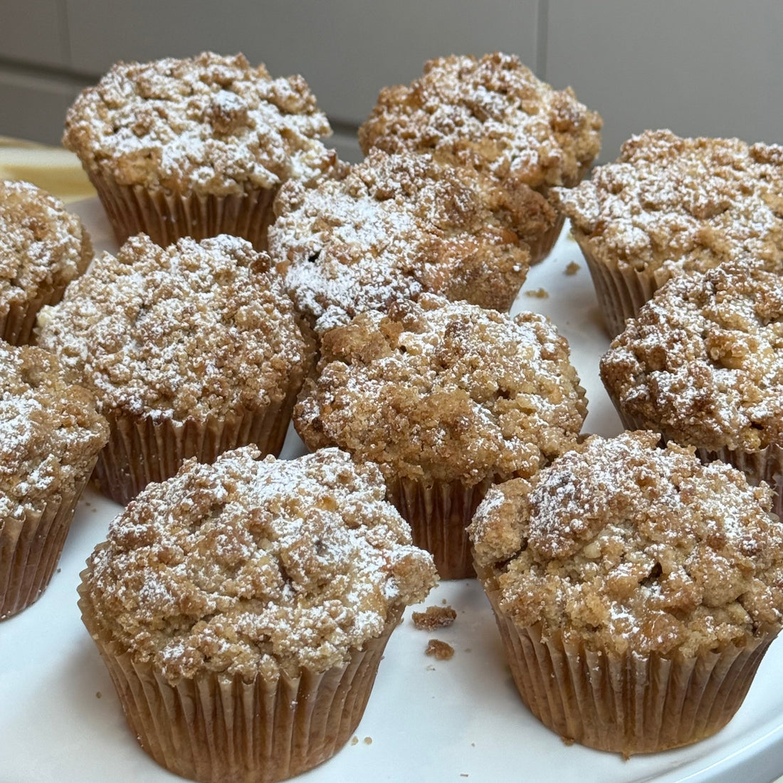 Apple Crumble Muffins