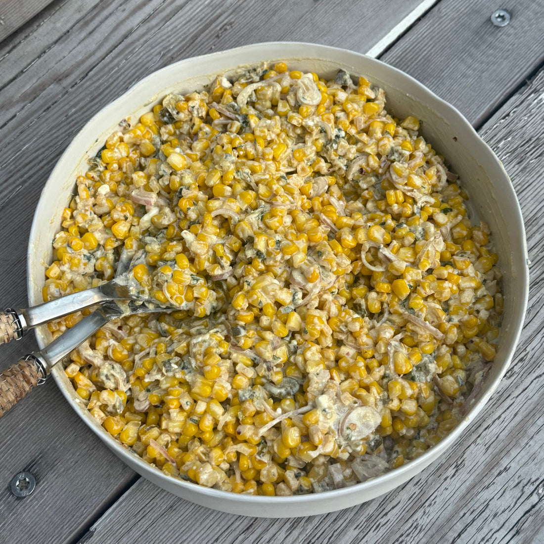 Creamed Corn Salad
