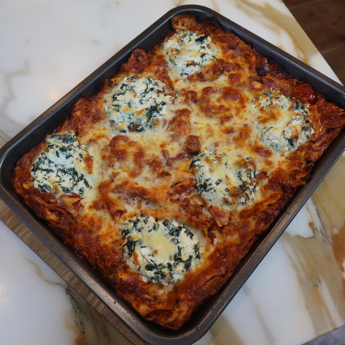 Sheet Pan Lasagne