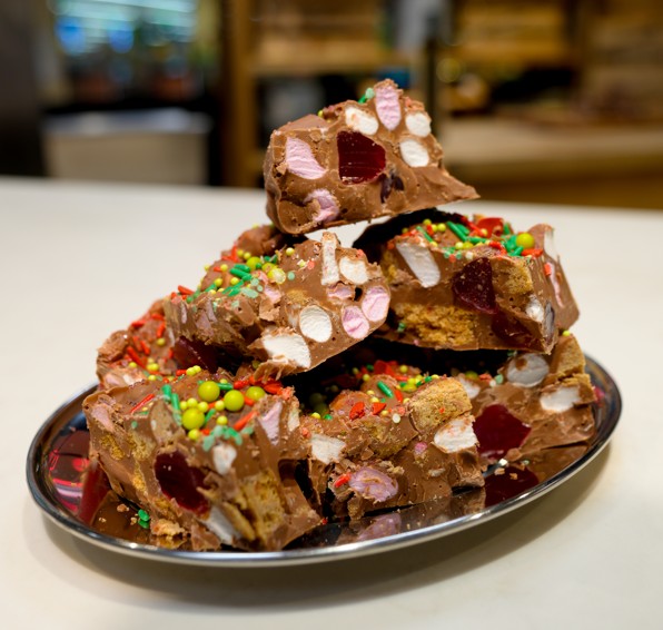 Gingerbread Rocky Road