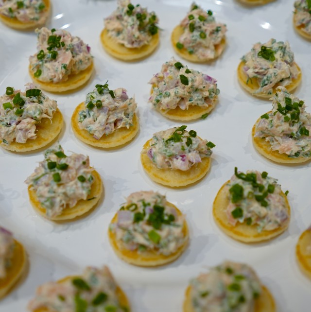 CHRISTMAS: Salmon Blinis