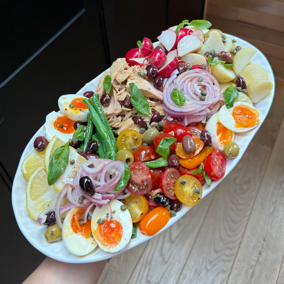 Deconstructed Tuna Niçoise Salad