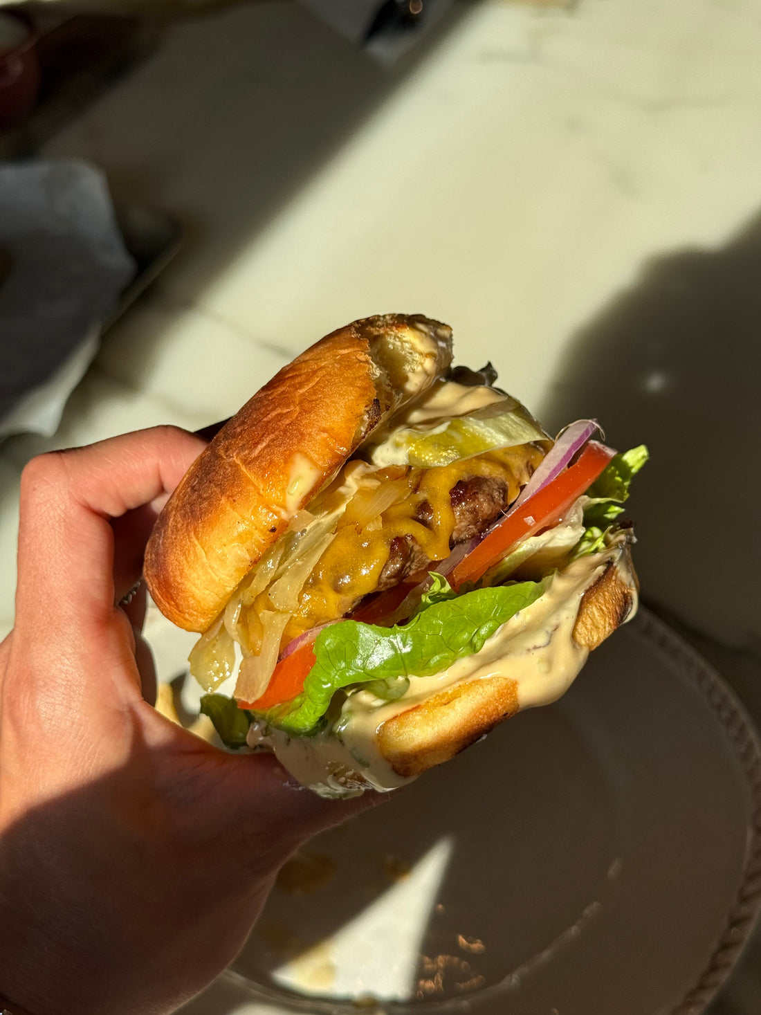 Smash Cheeseburgers