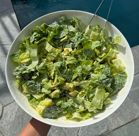 Healthy Caesar(ish) Salad