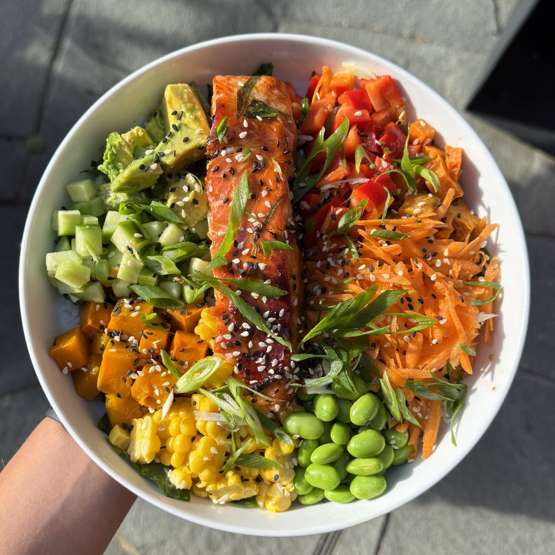 Salmon Poke Bowls