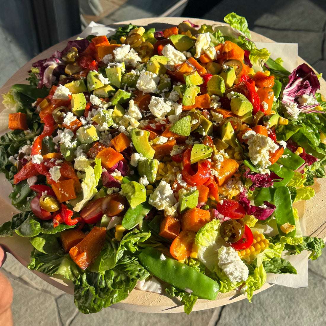 Rainbow Salad Board