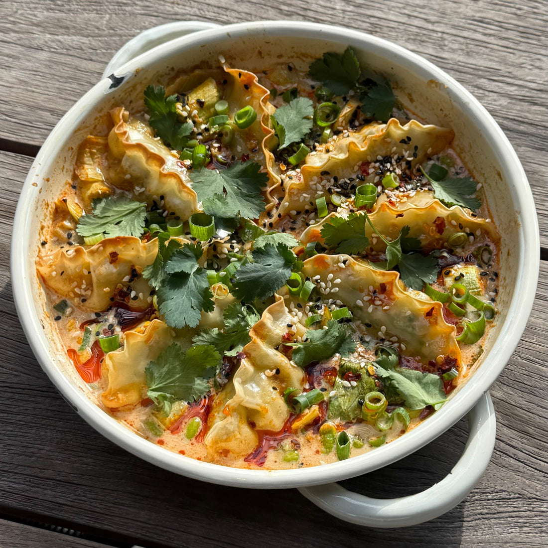 Baked Dumplings 