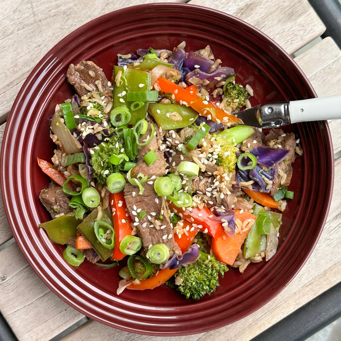 Teriyaki Beef Bowls 