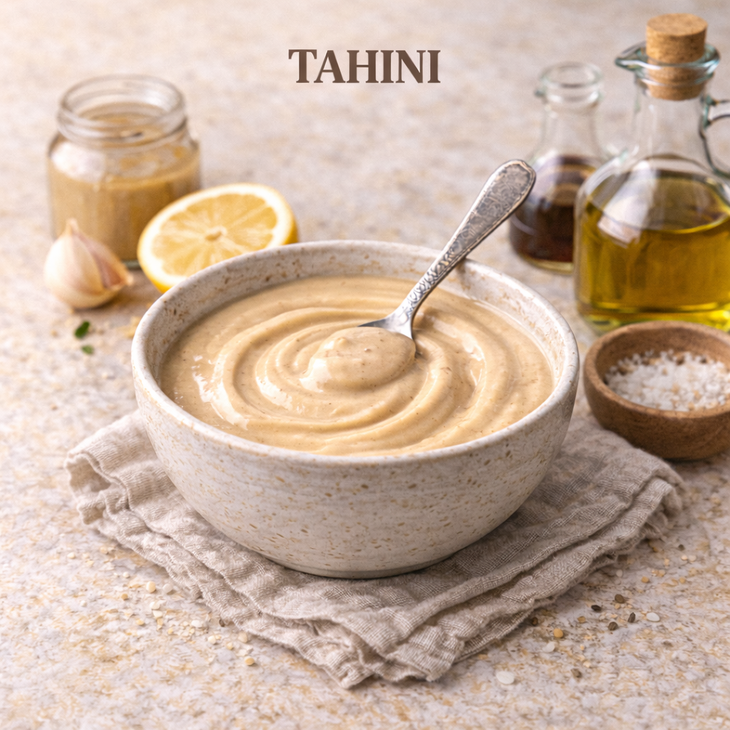 Tahini Lemon Salad Dressing