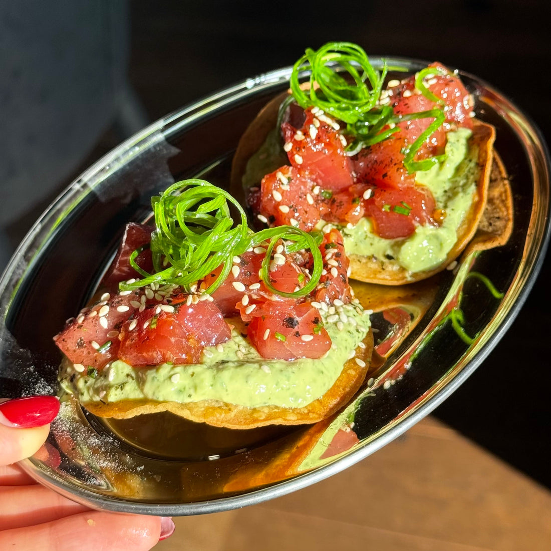 Tuna Tostadas
