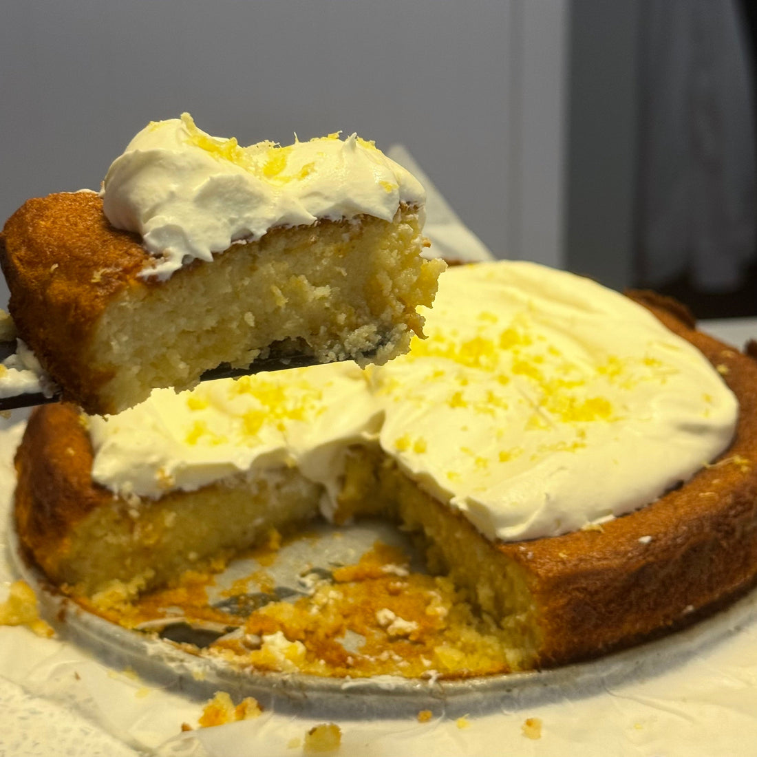 Lemon Torta Caprese