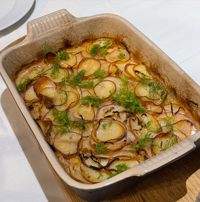 Roasted Lemon Potatoes & Caramelised Fennel