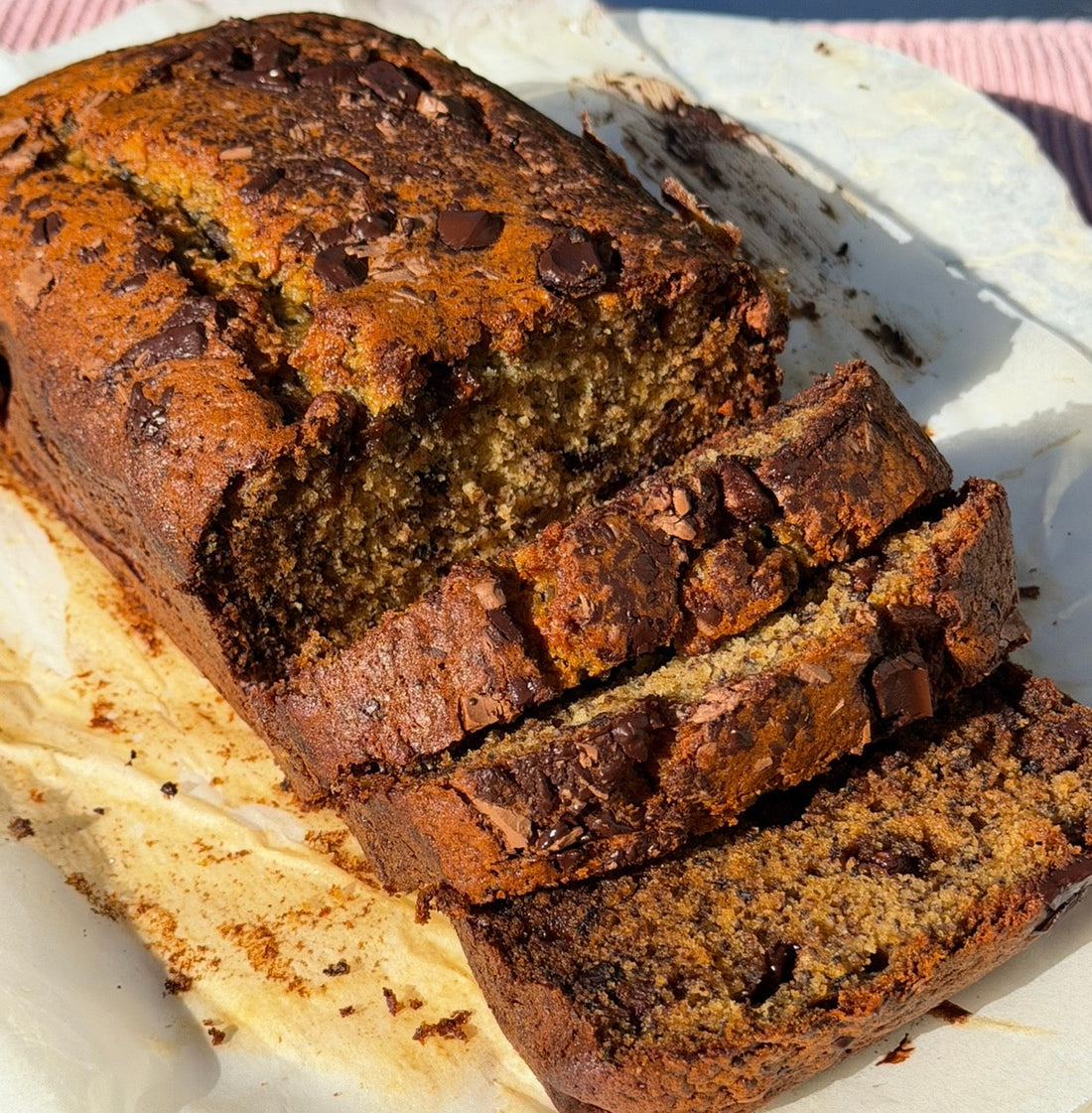One Bowl Choc-Chip Banana Bread