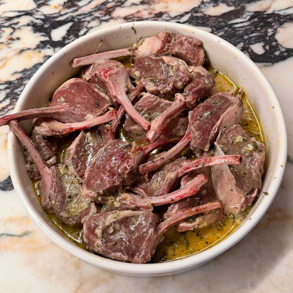 Grilled Lamb Chops with My Favourite Marinade