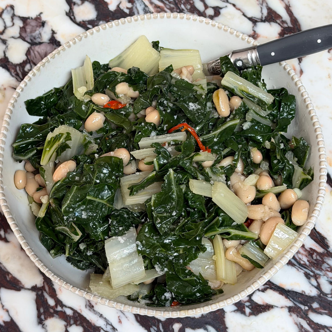 Our 'Verdura' - Silverbeet & Cannellini Beans